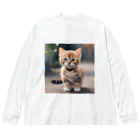 ラディアンス・ストアの可愛い猫ちゃん Big Long Sleeve T-Shirt