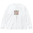 じゃぽっぷのじゃぽっぷ ビッグシルエットロングスリーブTシャツ