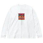 マクマクのネイティブメキシカンノルディク Big Long Sleeve T-Shirt