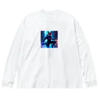 ZZRR12のメカニカル・キツネの都市探索」: "Mechanical Urban Fox Exploration" Big Long Sleeve T-Shirt