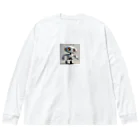 Yoshikoのクリエイトショップのスマロボくん Big Long Sleeve T-Shirt