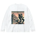 こまイヌ屋たちの小田原城ロボ Big Long Sleeve T-Shirt