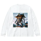 こまイヌ屋たちの出雲大社ロボ Big Long Sleeve T-Shirt