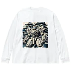 こまイヌ屋たちの犬山城ロボ Big Long Sleeve T-Shirt