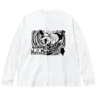 maguro8xpのmaguro Man of the sea Big Long Sleeve T-Shirt