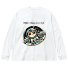 Jun291のスペースニャンダー Big Long Sleeve T-Shirt