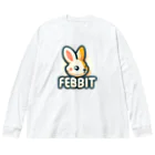 AIdependerのフェビット　FEBBIT ビッグシルエットロングスリーブTシャツ