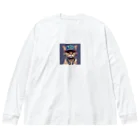 shuntanponのHIPHOP Big Long Sleeve T-Shirt