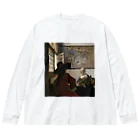 世界美術商店の兵士と笑う女 / Officer and Laughing Girl Big Long Sleeve T-Shirt