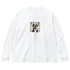 machakooのスマイルチワワ Big Long Sleeve T-Shirt