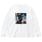 ZZRR12の「サイバーフェリス」 Big Long Sleeve T-Shirt