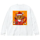 MAのクリスマスにゃんこ Big Long Sleeve T-Shirt