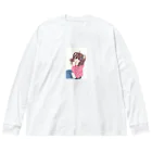 ラッキーLOVEの地雷っ娘 Big Long Sleeve T-Shirt