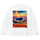 TomDomの2023年流行語大賞 候補 「地球沸騰化」 Big Long Sleeve T-Shirt