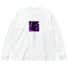 MaSaRuのバイクのイラストグッズ Big Long Sleeve T-Shirt