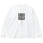 connectの幸運アルファベット　Q Big Long Sleeve T-Shirt