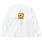 crayon2chanの食事制限　アイテム ビッグシルエットロングスリーブTシャツ