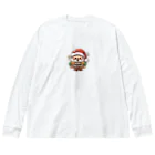 mitsu5872のサンタの陽気なクリスマスコレクション Big Long Sleeve T-Shirt