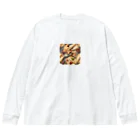 Dancing Sweets のダンシングクレープ Big Long Sleeve T-Shirt