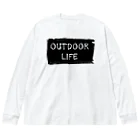 YF_familleのOUTDOOR LIFE Big Long Sleeve T-Shirt