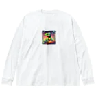 ma114のトカゲグッズ Big Long Sleeve T-Shirt