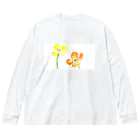 スタジオマリンのポピー Big Long Sleeve T-Shirt