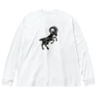 CyberArmadilloのメーシャ (牡羊座) Mesha (Aries) Big Long Sleeve T-Shirt