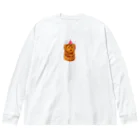 segasworksのトガリネズミとトンガリ帽子（サンタ帽） Big Long Sleeve T-Shirt