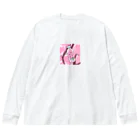 リホタママの水筒の中の桜 Big Long Sleeve T-Shirt