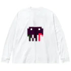 Rb【奇抜なデザイン】のドットの魔物 Big Long Sleeve T-Shirt