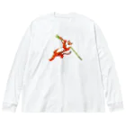 segasworksの功夫のトラちゃん（酔棍） Big Long Sleeve T-Shirt