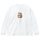 ワクワクワークショップのピクハム Big Long Sleeve T-Shirt