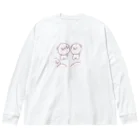 feee.co/フィー子(マーメイド)のふわもち犬の集い(井戸端会議) Big Long Sleeve T-Shirt