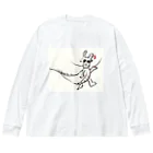 チエコストロークの新年のあいさつに来たドラゴン Big Long Sleeve T-Shirt