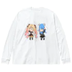 usabit.のぐっず屋さんのななゆ+うさぎガンマン Big Long Sleeve T-Shirt