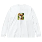 Uターン柴のグラサン柴 Big Long Sleeve T-Shirt