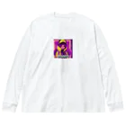 evahmonの光の戦士シリーズ・ひかりちゃん Big Long Sleeve T-Shirt