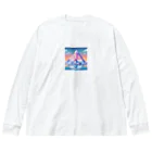 Simple_Selectのマッターホルン Big Long Sleeve T-Shirt