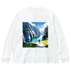 D-aerialのファンタジー世界のグッズ Big Long Sleeve T-Shirt