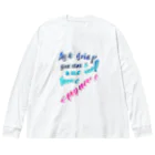 姫とすずり。のガラスの中の火花 Big Long Sleeve T-Shirt