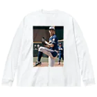 りん　チャンネルのAI野球 Big Long Sleeve T-Shirt