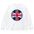 おもしろいTシャツ屋さんのイギリス England United Kingdom Great Britain Big Long Sleeve T-Shirt