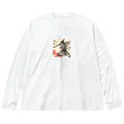 BUSHIDOUのosamuraisan Big Long Sleeve T-Shirt