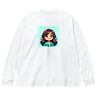 ニューライフマサラショップのマサラちゃんグッズ Big Long Sleeve T-Shirt