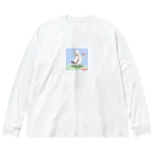 misakkeysの野球をする鴎 Big Long Sleeve T-Shirt