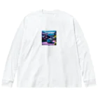 ta95の五箇山合掌造り集落（岐阜県）を旅するワーゲンバス Big Long Sleeve T-Shirt