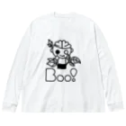 Boo!のBoo!(ゾンビ) ビッグシルエットロングスリーブTシャツ