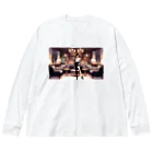 PiXΣLのluxury lounge bar / type.1 Big Long Sleeve T-Shirt