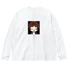 瀧さんショップのおかずちゃん似顔絵アイコン Big Long Sleeve T-Shirt