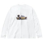 wowwooの54 Corvette Hardtop ビッグシルエットロングスリーブTシャツ